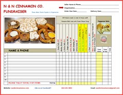 Fundraiser Order Form